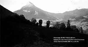 1952 Chamechaude, 2087m, vu du Ru